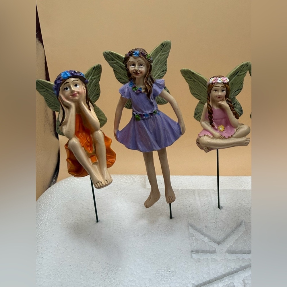 Colorful Fairy Figurines Set - Picture 4 of 5